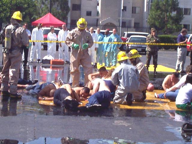 Decontamination Inside the Hot Zone Perimeter