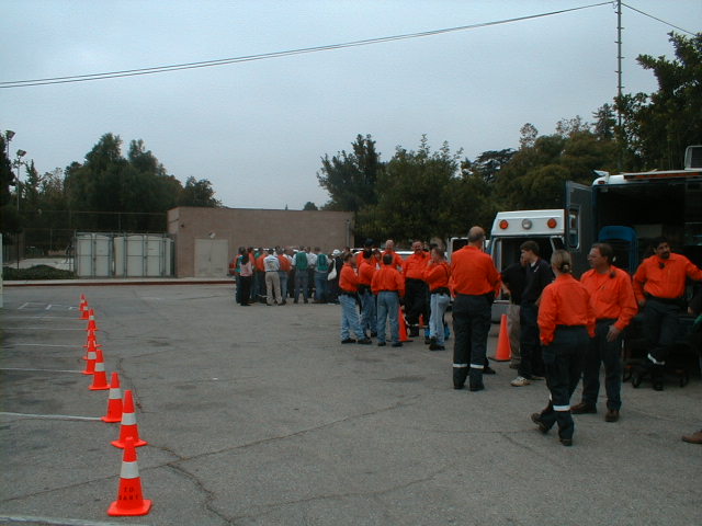 Pre-Staging in the Parking Lot