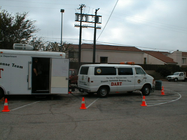 Thousand Oaks Disaster Assistance Response Team Van