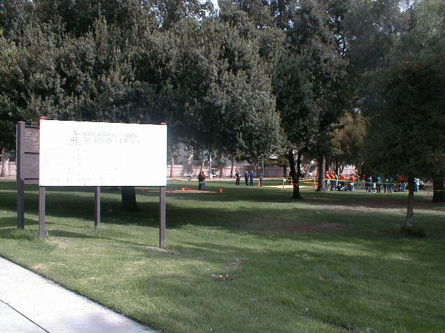 View of the Park From Reseda Blvd.