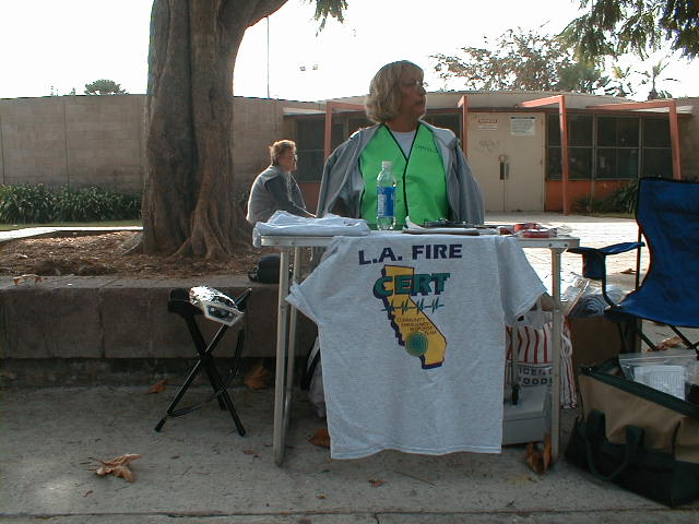 T-Shirts, Patches, Rockers and Fallen Heroes Bracelets Were Available
