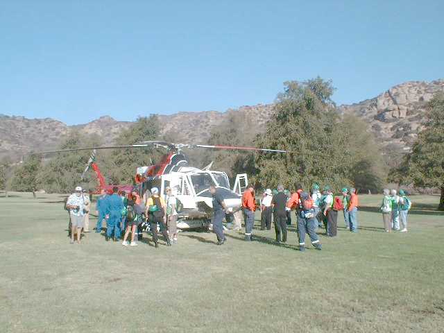 Helicopter Surrounded by Us, Right View