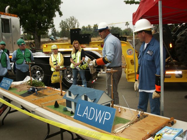 DWP taught us to stay away from downed power lines.