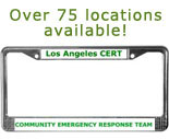 CERT License Plate frame