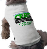 CERT Dog shirt
